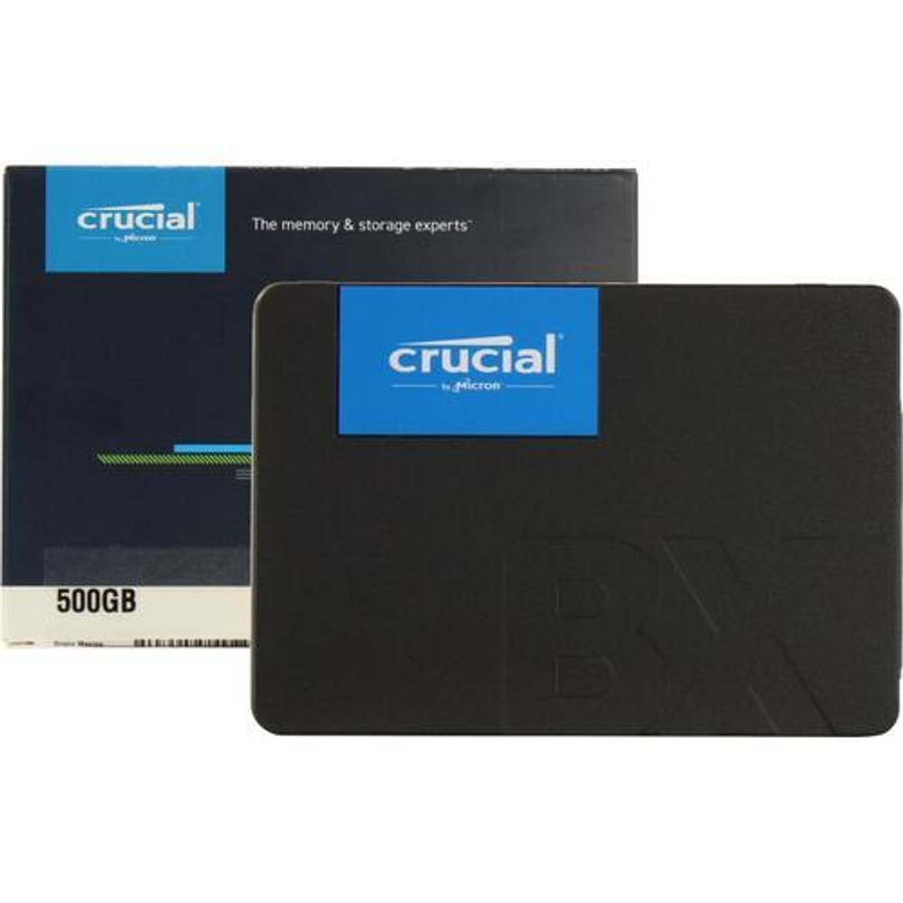 Накопитель SSD 500 Gb SATA 6Gb/s Crucial BX500 &lt;CT500BX500SSD1&gt; 2.5"