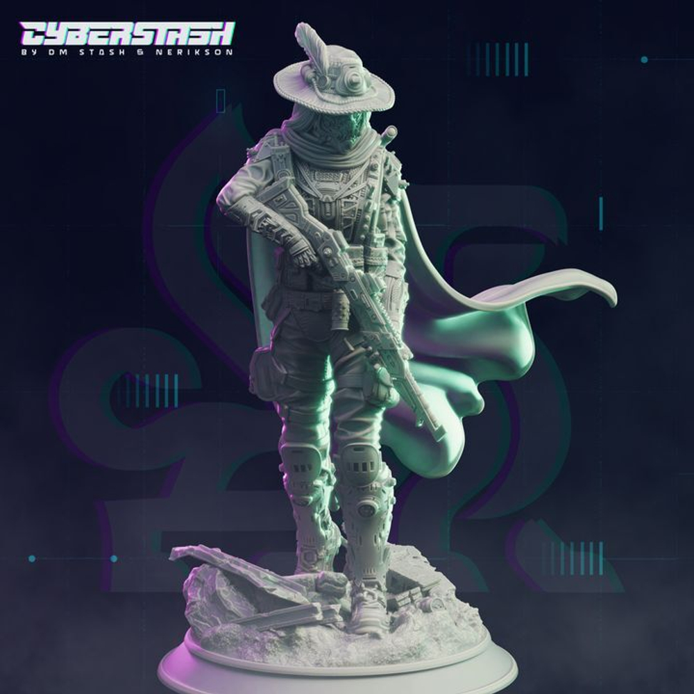 Миниатюры Киберпанк Cyberpunk 32мм 75мм