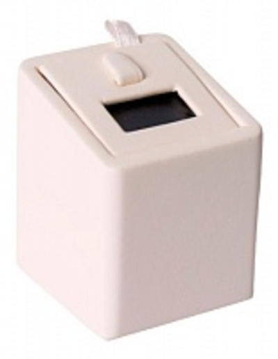 Подставка для кольца/кубик наклонный/выним.вкладыш/язычок/прорезь/окошко/петелька/Н-50 мм.