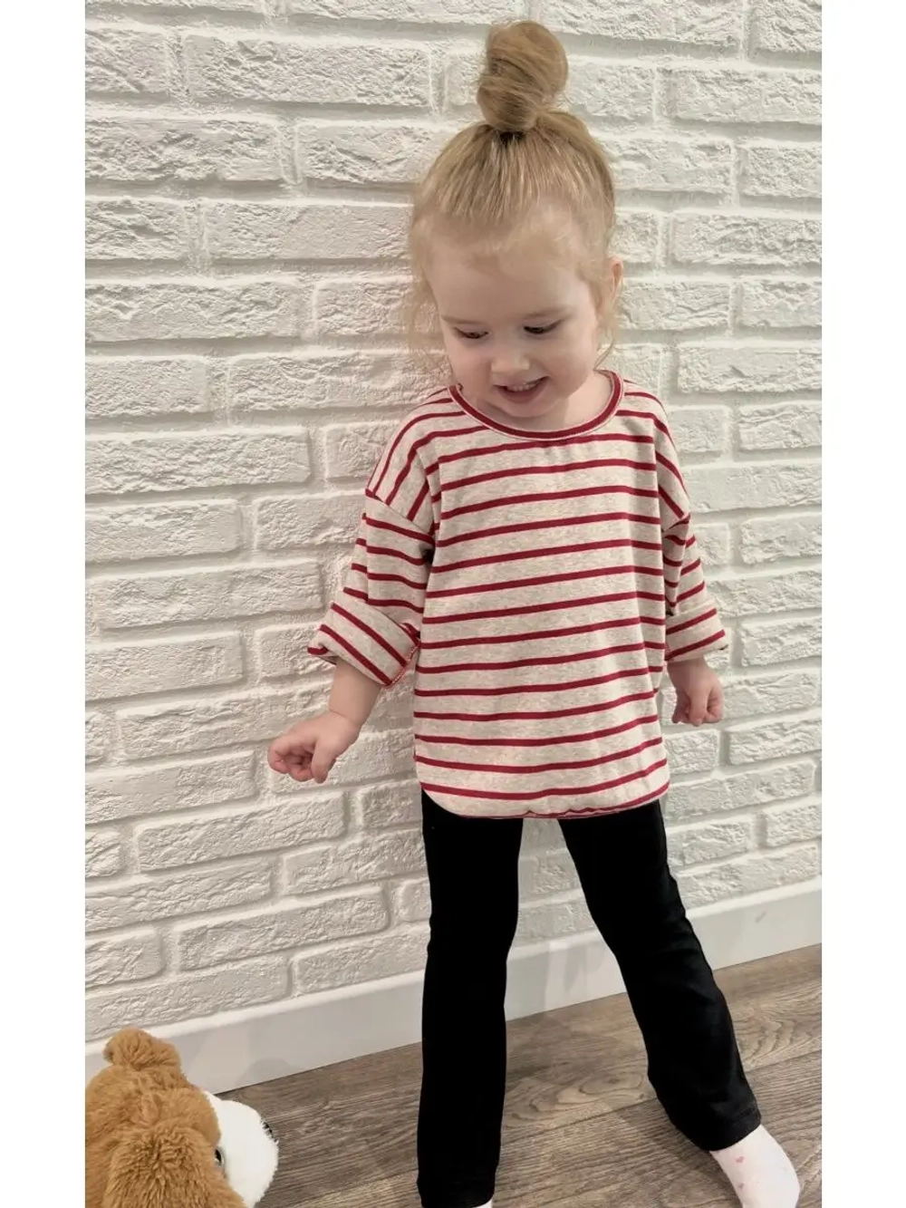 Лонгслив в полоску