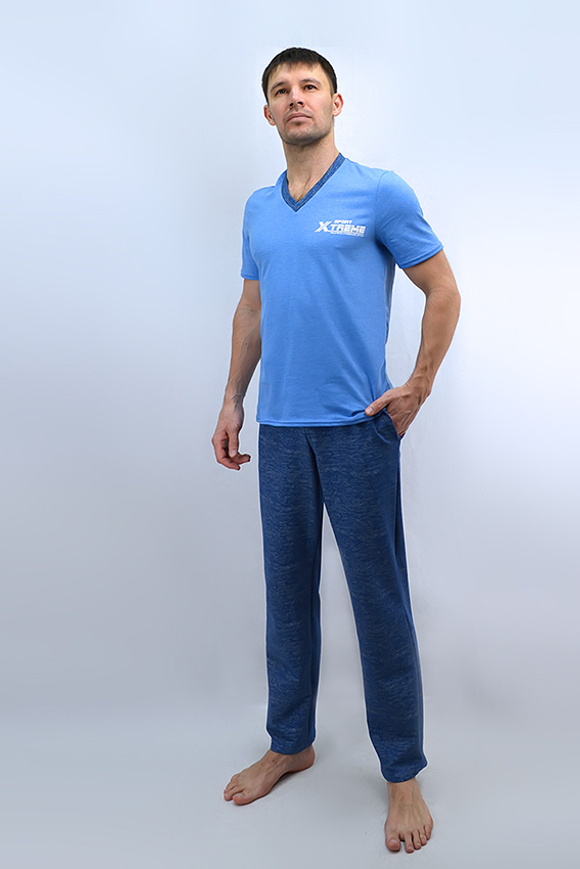 С-576.1 Комплект мужской / брюки и футболка / пижама мужская