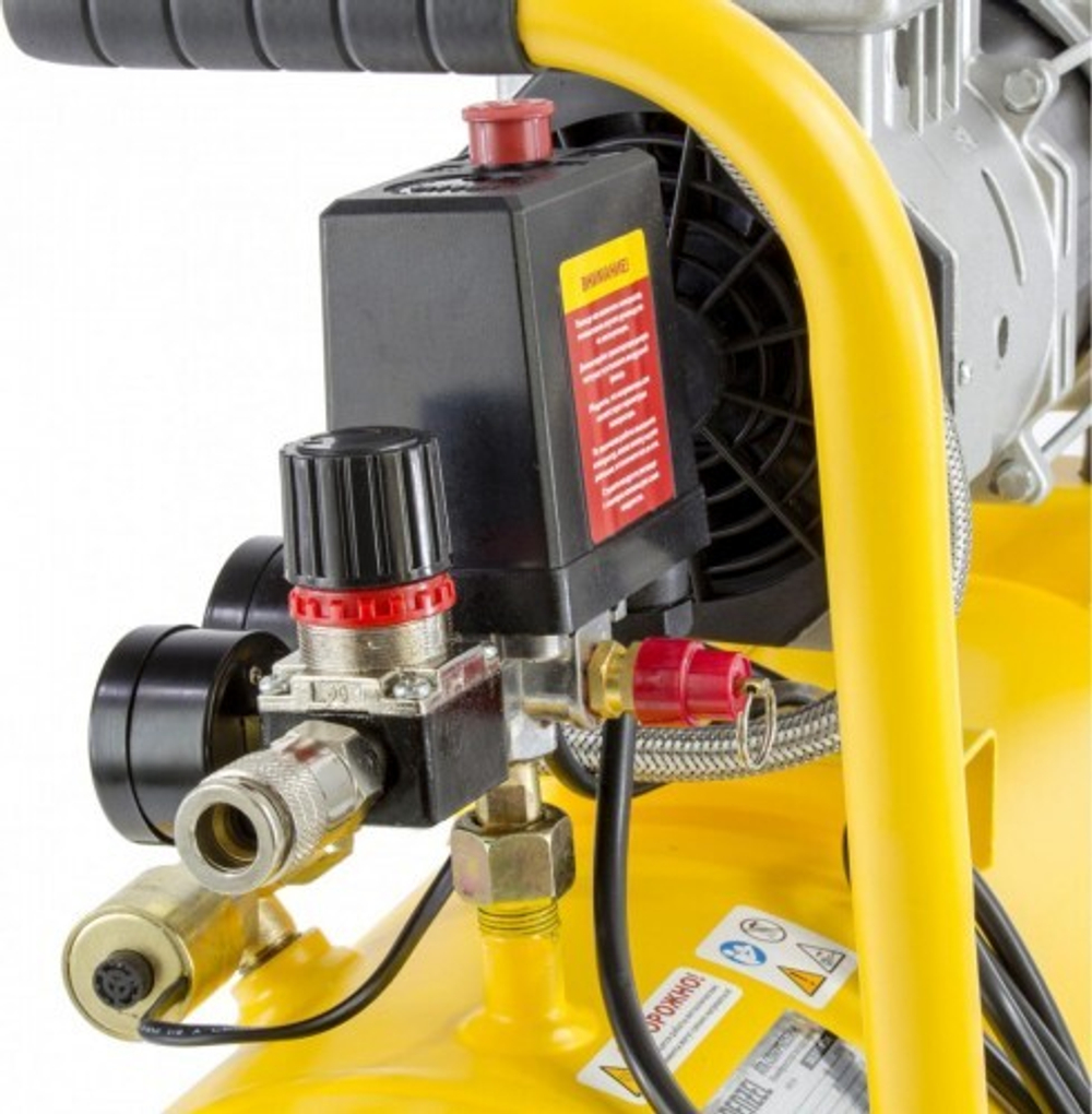 Компрессор поршневой безмасляный Denzel DLS950/24 58026