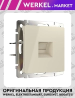 Телефонная розеткаRJ-11 (слоновая кость) W1182003