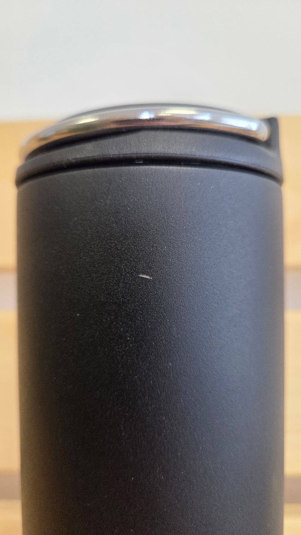 Термокружка Klean Kanteen TKWide Cafe Cap 20oz (592 мл) Black (мелкие потертости)