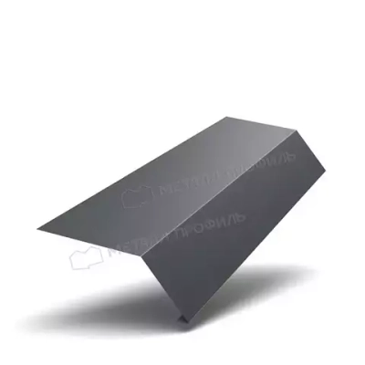 Планка карнизная 93*70*110гр*2м RAL7024