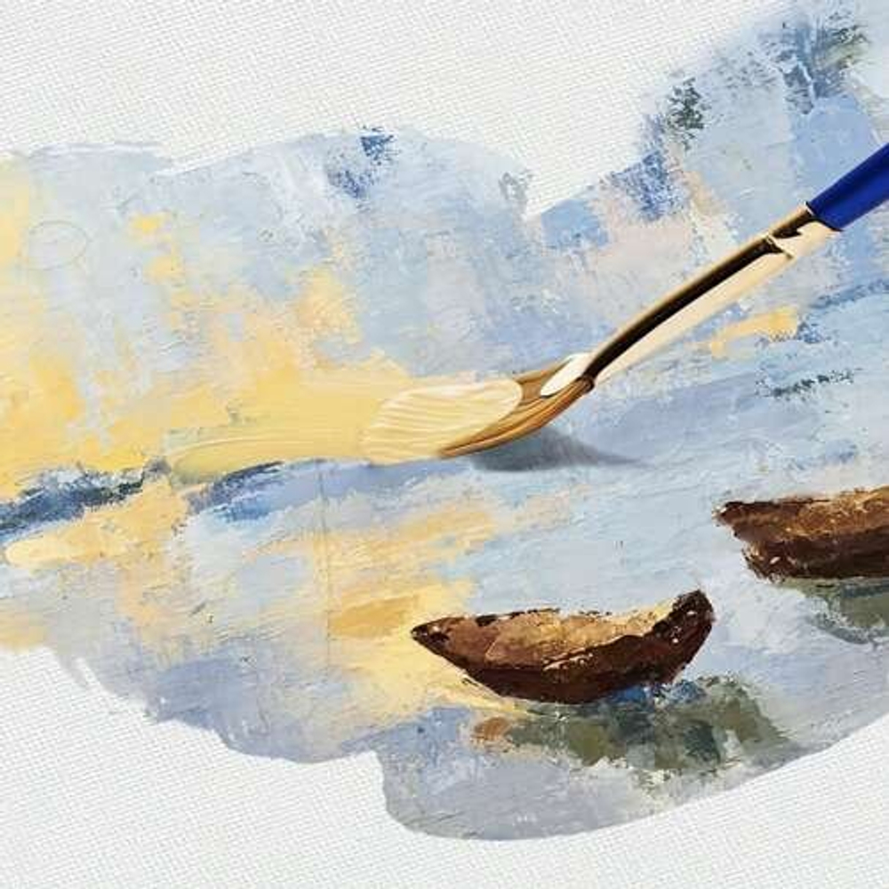 Набор холстов на подрамнике Alingar, 2 шт 20*30, 25*30, 280 гр/м2 среднее зерно, хлопок, акриловая трёхкомпон. грунтовка, индивид. упаковка