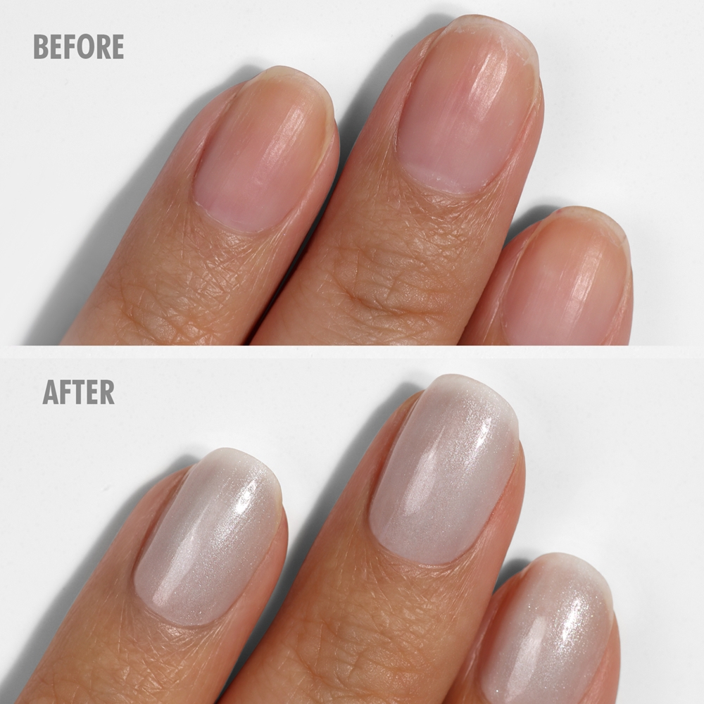 LONDONTOWN Kur Illuminating Nail Concealer - Светящийся лак для ногтей оттенок Quartz, 12 ml