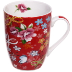 Кружка керамическая 330мл «Цветы»