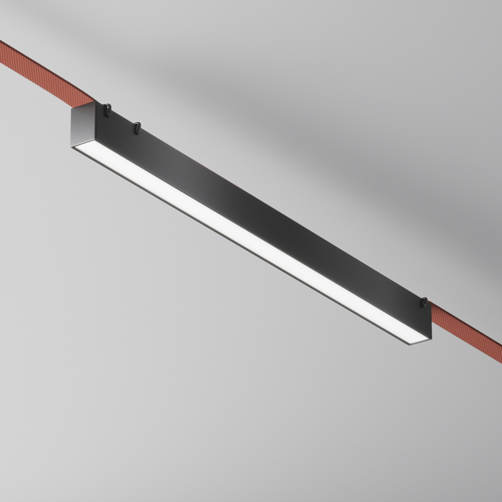 Трековый светодиодный светильник Maytoni Basis TR129B-24W4K-B