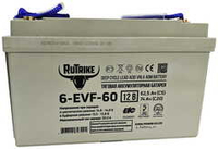 Тяговая аккумуляторная батарея RuTrike 6-EVF-60 (12V60A/H C3)
