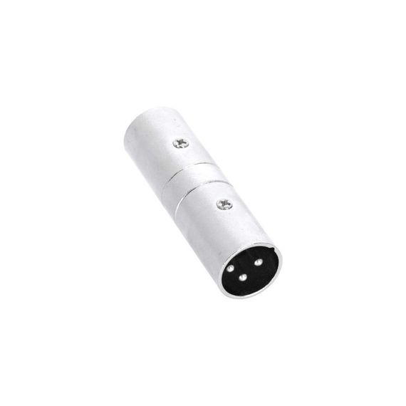 Adam Hall K4AXM3XM3 - адаптер XLR (M) - XLR (M), серебристый