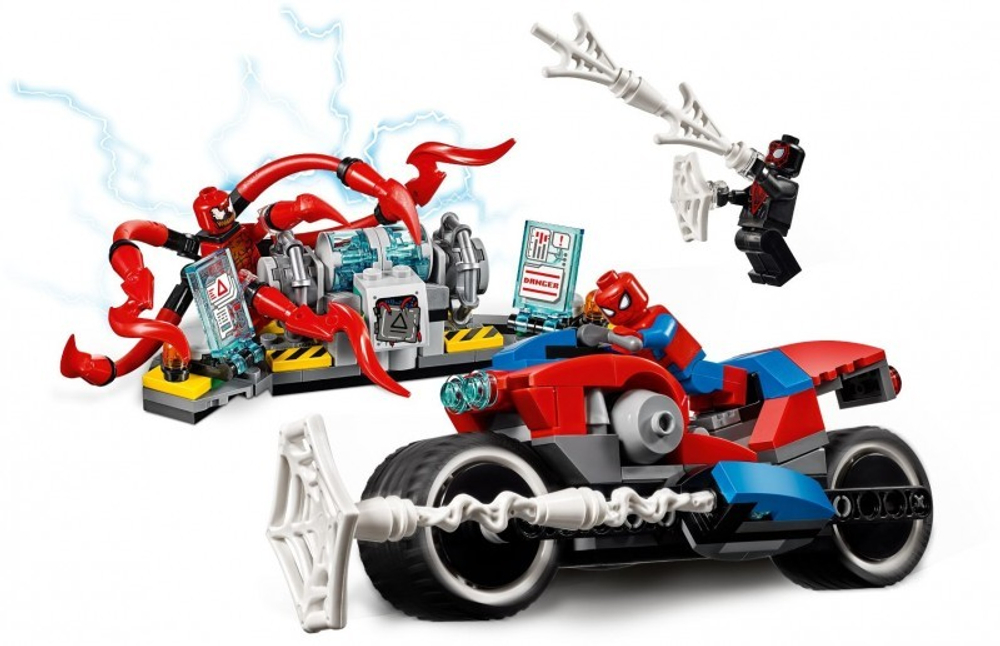 LEGO Super Heroes: Человек-паук: Спасение на байке 76113 — Spider-Man Bike Rescue — Лего Супергерои Марвел