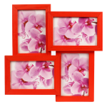 Мультирамка деревянная 4 фото 10*15см.