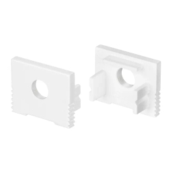 Заглушка SL-SLIM-H13M WHITE с отверстием (Arlight, Пластик) 037538