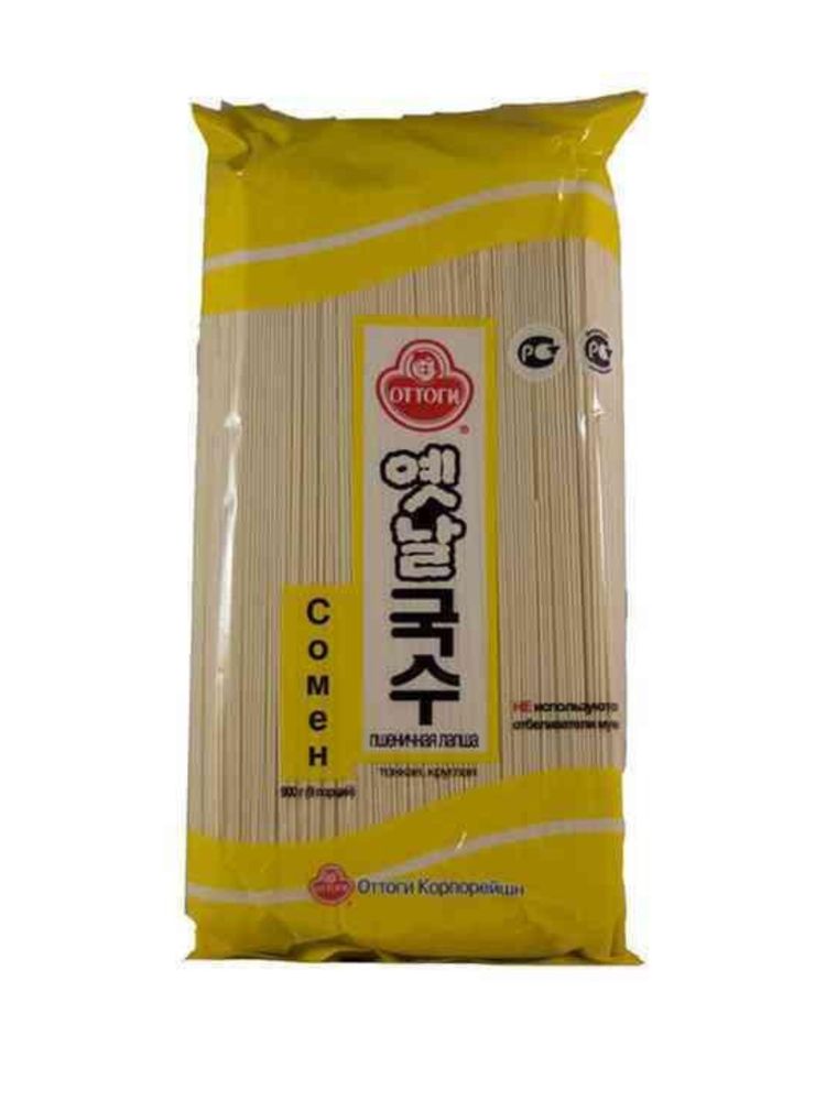 Лапша Ottogi Сомен тонкая круглая 900 г, 2 шт