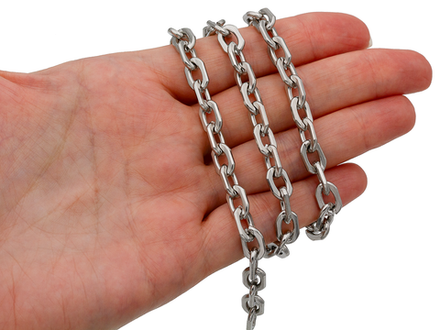 Цепь якорная 7мм, сталь