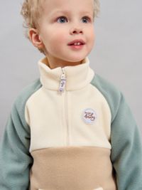 Костюм флисовый Колор блок "Полынь" 0+