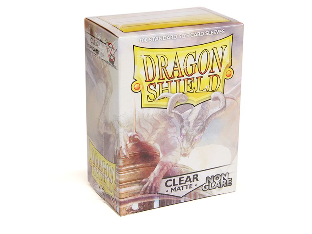 Dragon Shield - Прозрачные небликующие матовые протекторы 100 штук