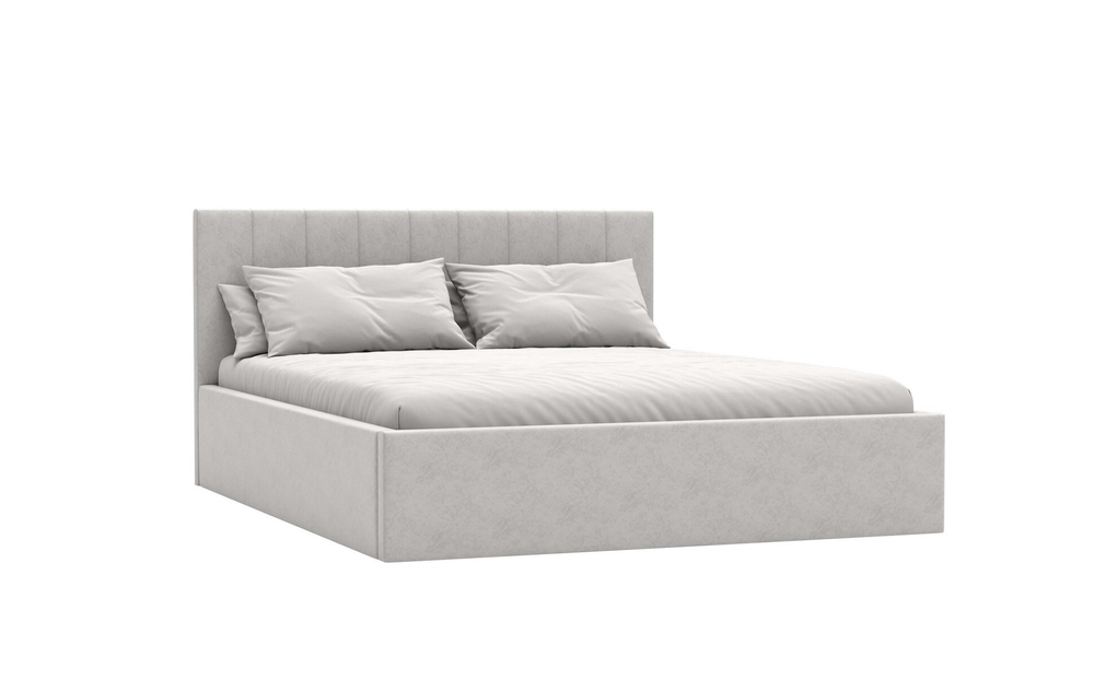 КРОВАТЬ ЮНОНА М (1600) С ПОДЪЕМНЫМ МЕХ. Forward 990 сильвер