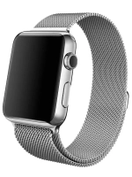 Браслет-ремешок для Apple Watch MILANESE (42-44mm) серебристый
