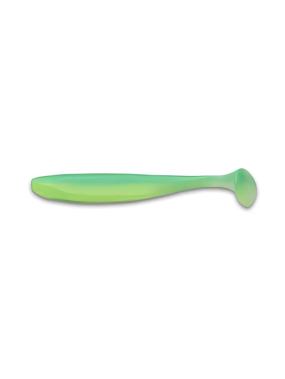Приманка силиконовая Keitech Easy Shiner 4" PAL #01 Chartreuse Red Flake, 3 упаковки по 7 штук
