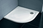 Душевой поддон из искусственного камня Ravak Elipso Pro 90х90 Flat XA237711010 Белый