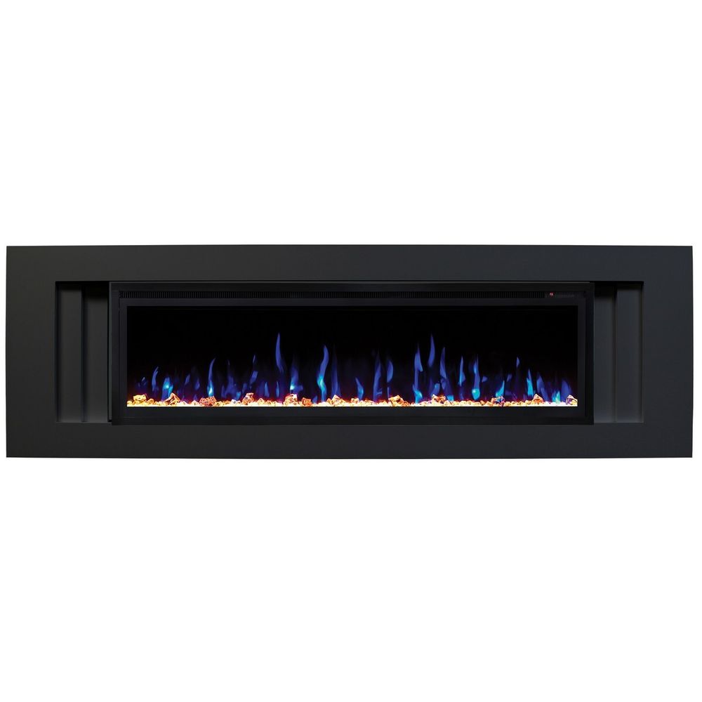 Электрокамин RealFlame Stockholm 60 BLM черный с очагом Saphir 60