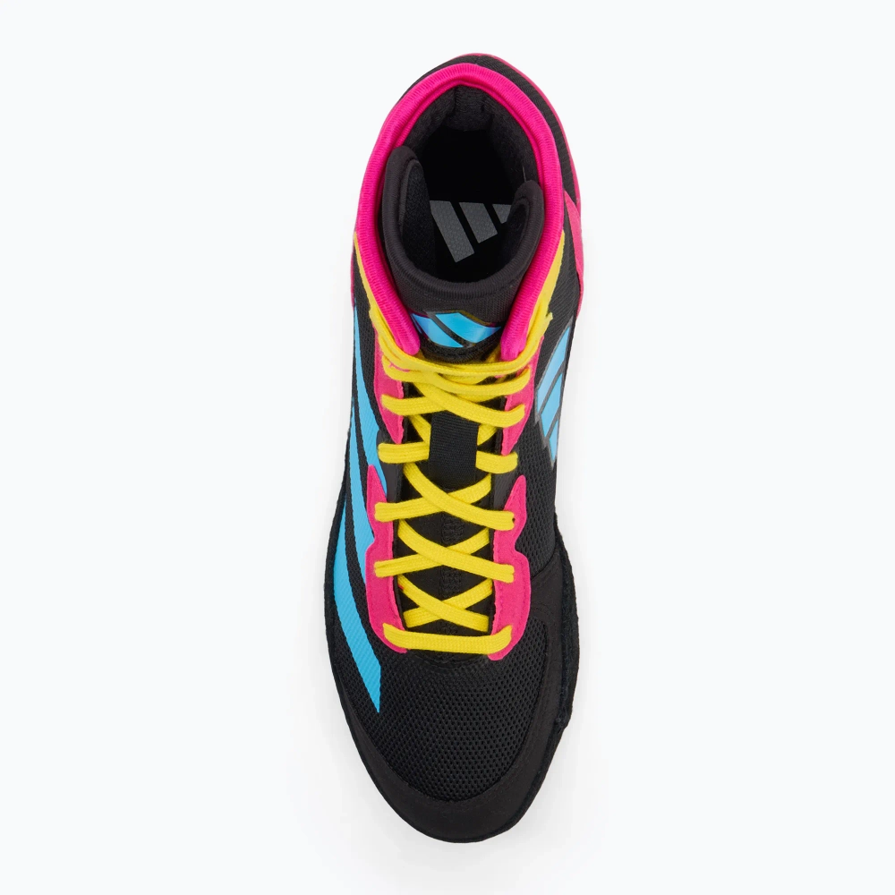 Боксёрки Adidas Adizero black/signal cyan/shock pink