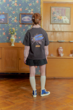 Футболка Called a Garment Sleeping Bug "Dark Grey"