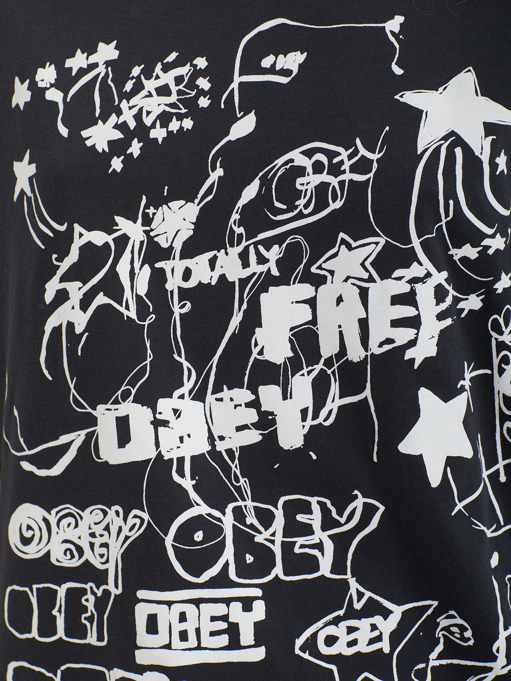 Женская Футболка Obey Firework Type