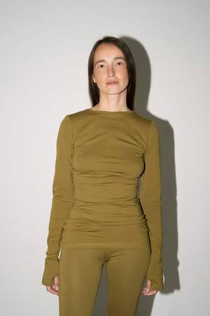 Лонгслив слим силуэта | + цвета