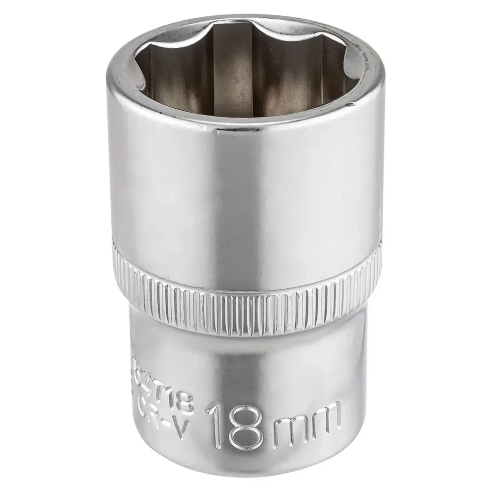 Головка 18мм (сорв.гр), 1/2'' RockFORCE RF-54718