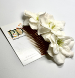 Гребни Pankigno Design с цветками дельфиниума