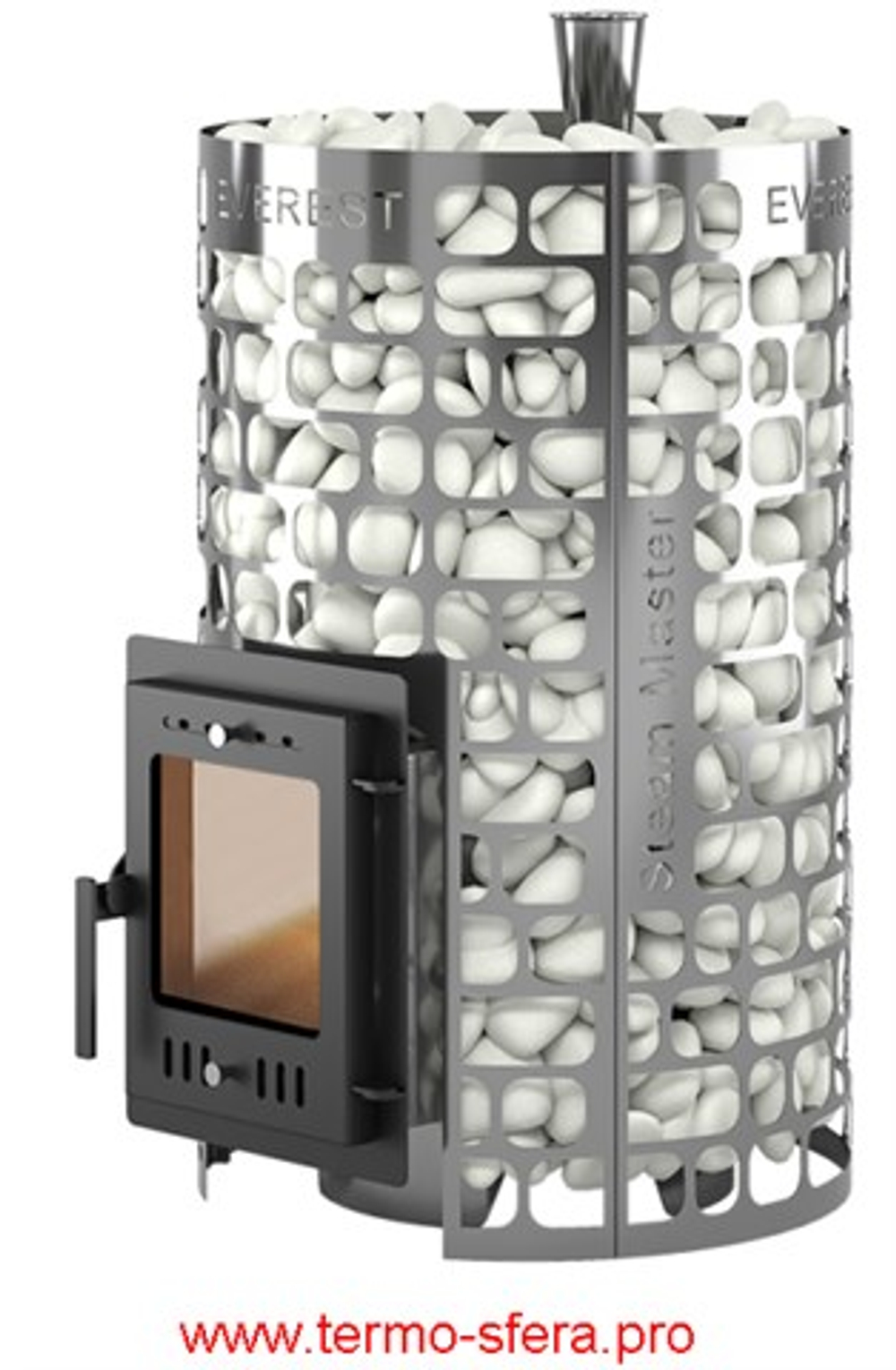 Печь для бани Эверест "Steam Master" 24 INOX (210М) б/в