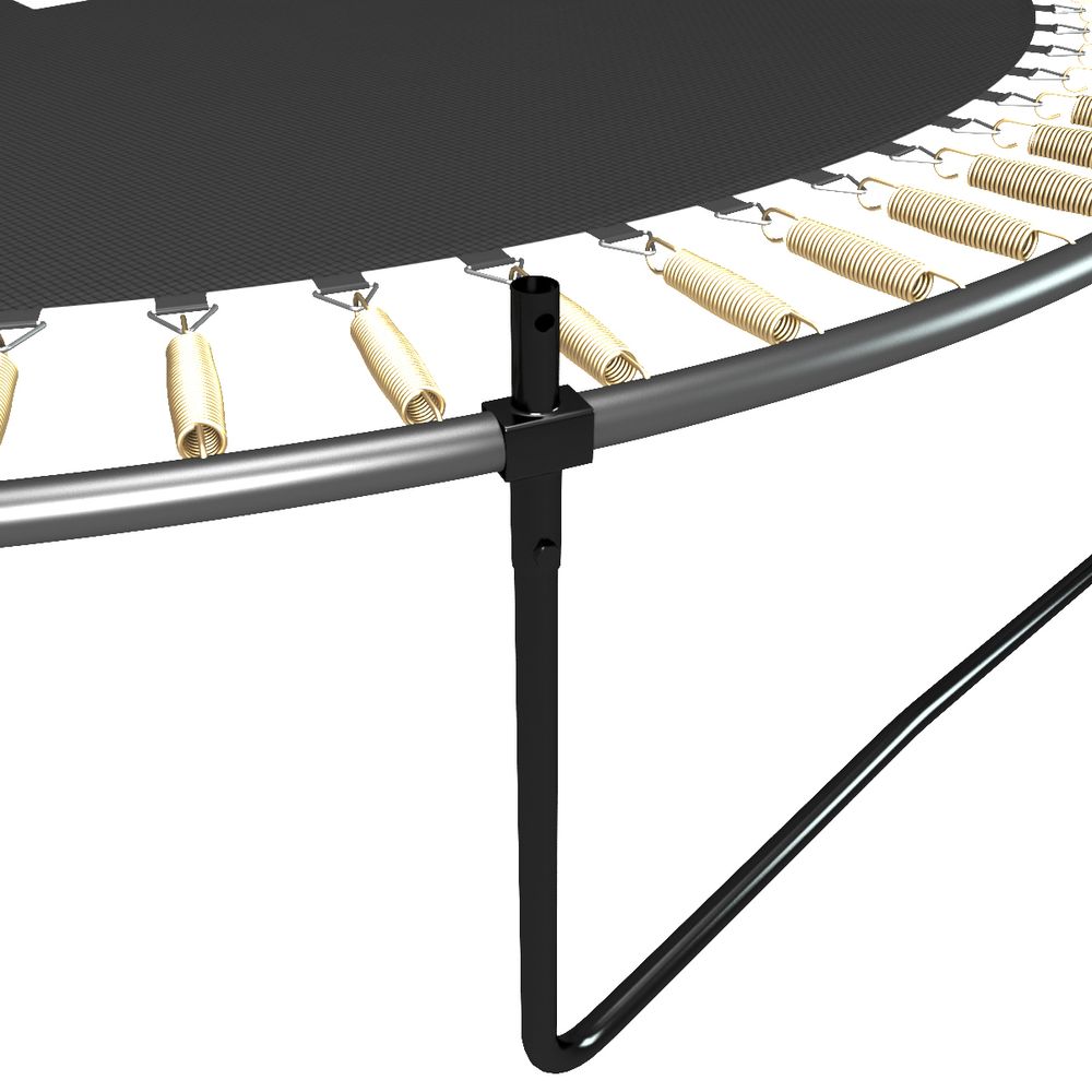 Батут UNIX Line SUPREME GAME 16 ft зеленый, синий)