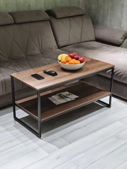 Стол журнальный с полкой