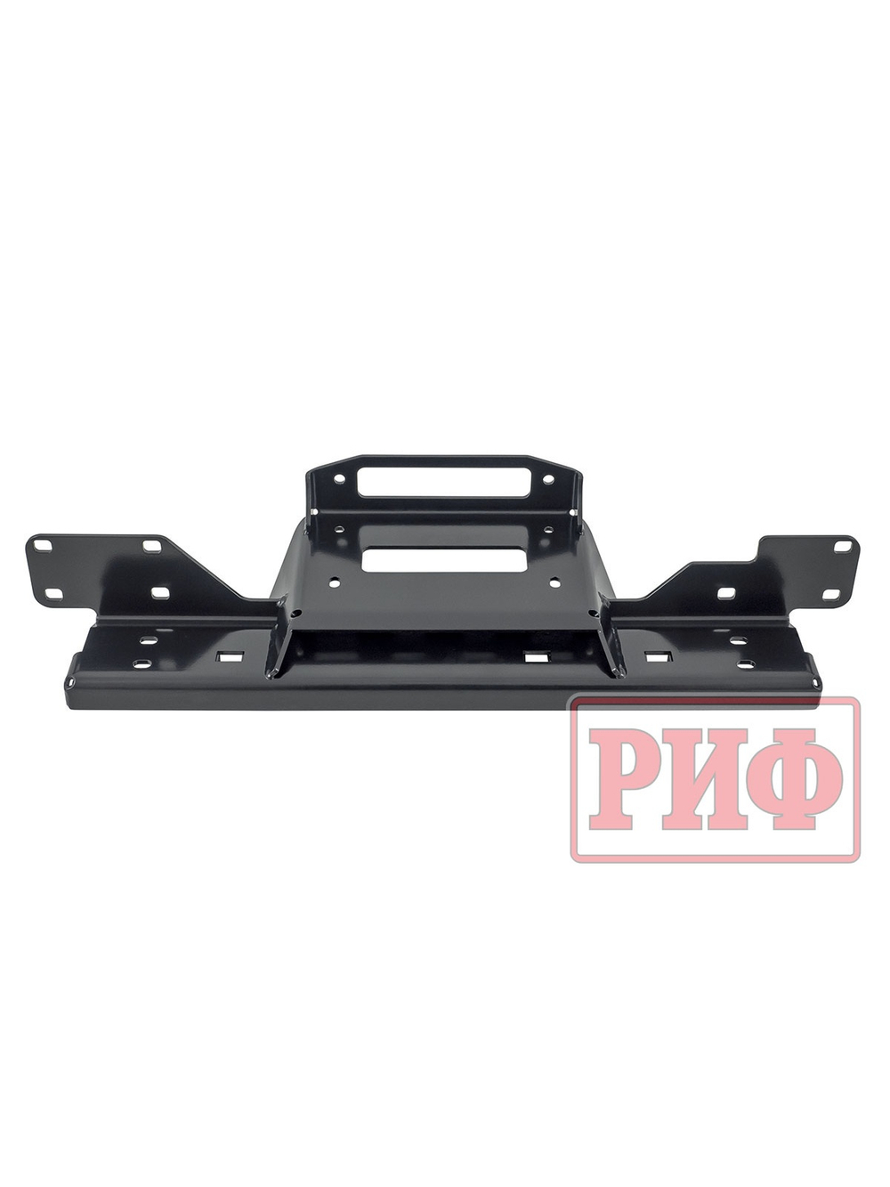 Площадка РИФ под лебёдку в штатный бампер Toyota Hilux 2020+ Black Onyx