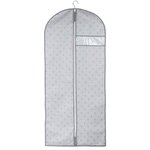 Чехол для одежды "Орнамент", Д1300 Ш600, серый