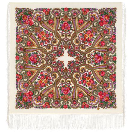 Павловопосадский платок Юбилейный 219-4