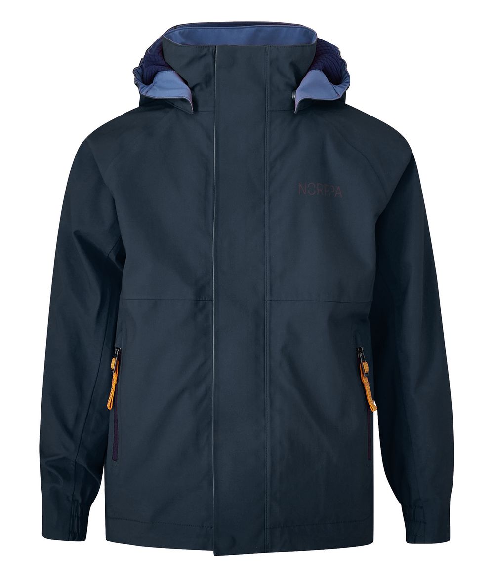 Детская куртка KADI NORPPA на флисе глубокая синяя ночь