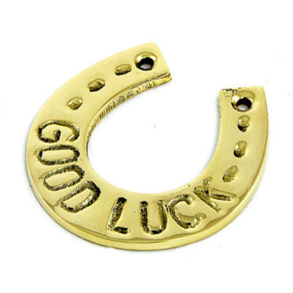 Сувенир Подкова латунь