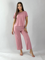 [m]Пижама штаны+футболка к/р лапша Л0032