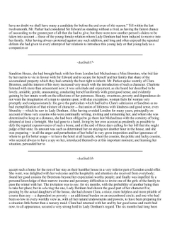 Sanditon | Jane Austen