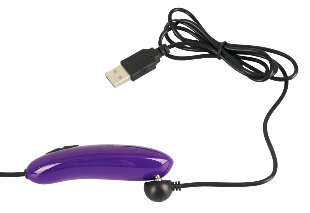 Фиолетовое виброкольцо Couples Cushion (Цвет: фиолетовый)