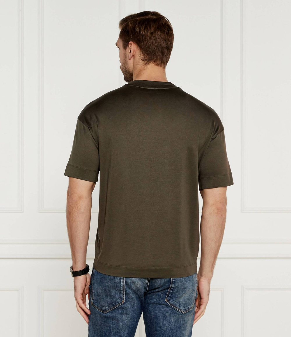 Футболка Emporio Armani - хаки(6D1TC8 1JOSZ)