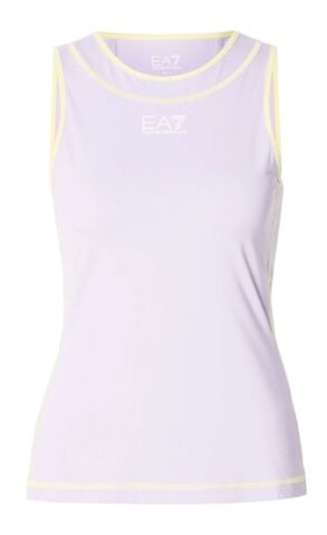 Женский топ теннисный EA7 Tennis Jersey In Ventus7 - lavender