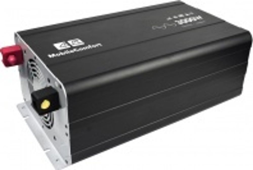 Инвертор с зарядным устройством MobileComfort S1512-BC, чистый синус, 1500Вт, 12В