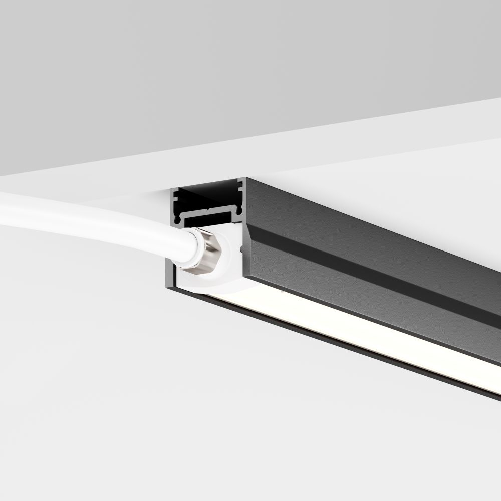 Токоведущий светильник для уличной трековой систем Outdoor O-TR001-LL-L30W3K