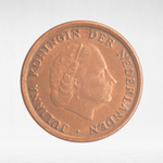 Netherlands, 1 Cent - Juliana, 1969, VF
