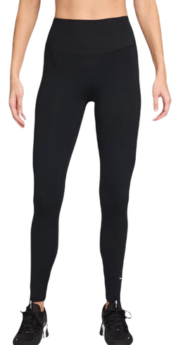 Женские леггинсы Nike One High Waist Full Length - черные/белые